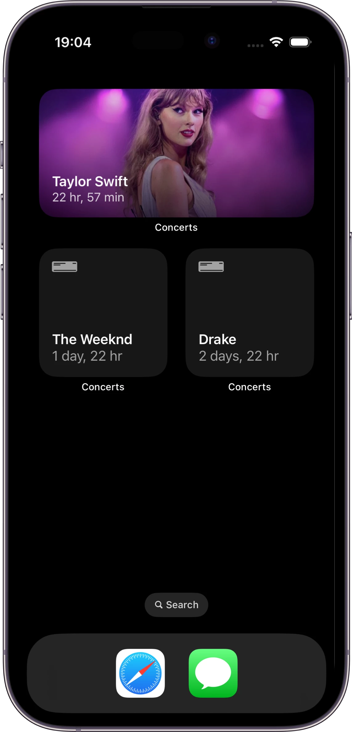 Home Screen Widgets